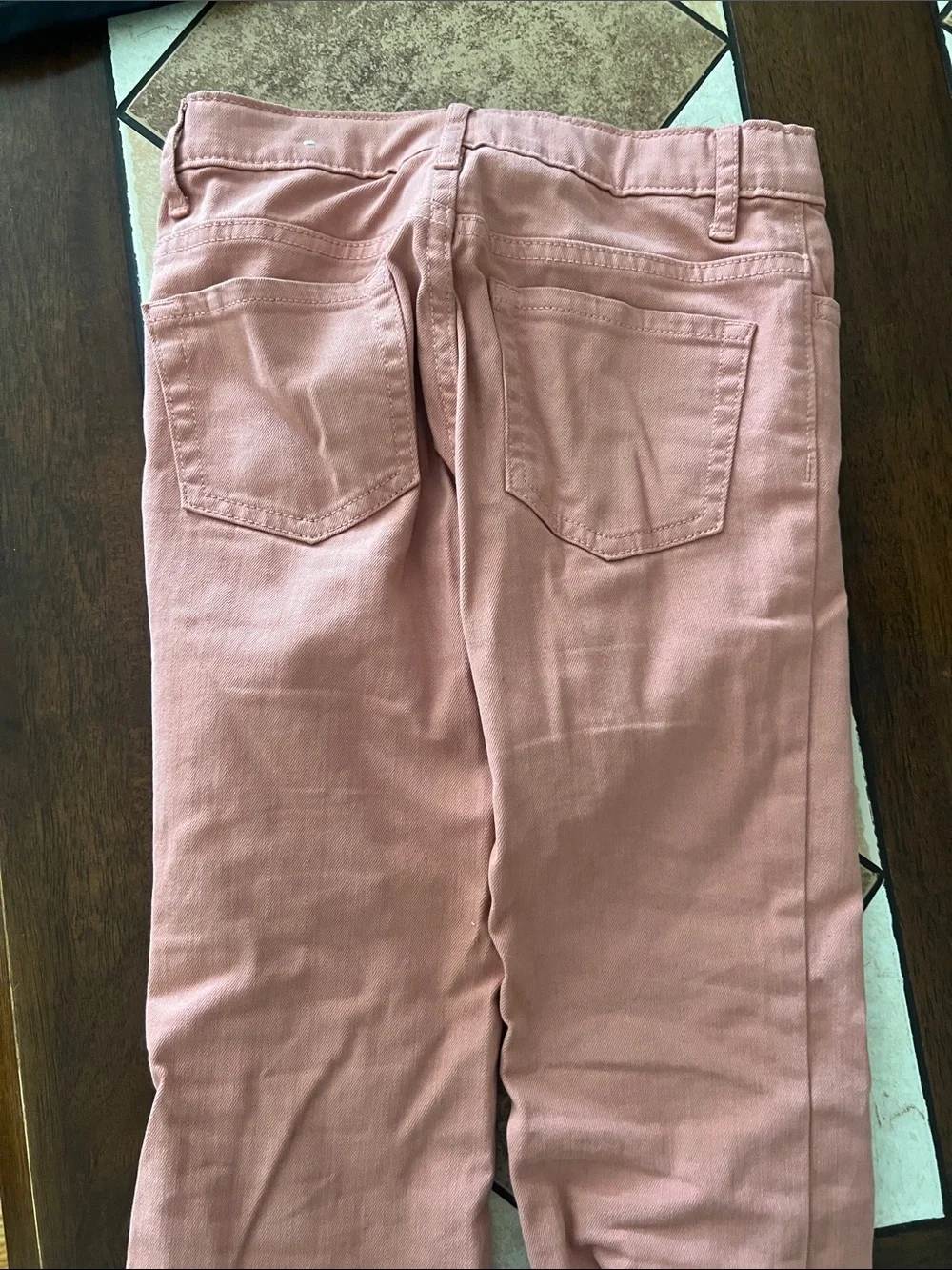 The Children's Place Dusty Pink Girls' Jeans - Straight Leg